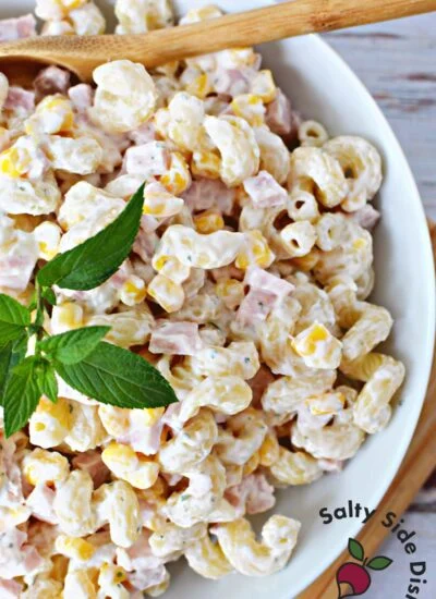 easy diced ham and pasta recipe.