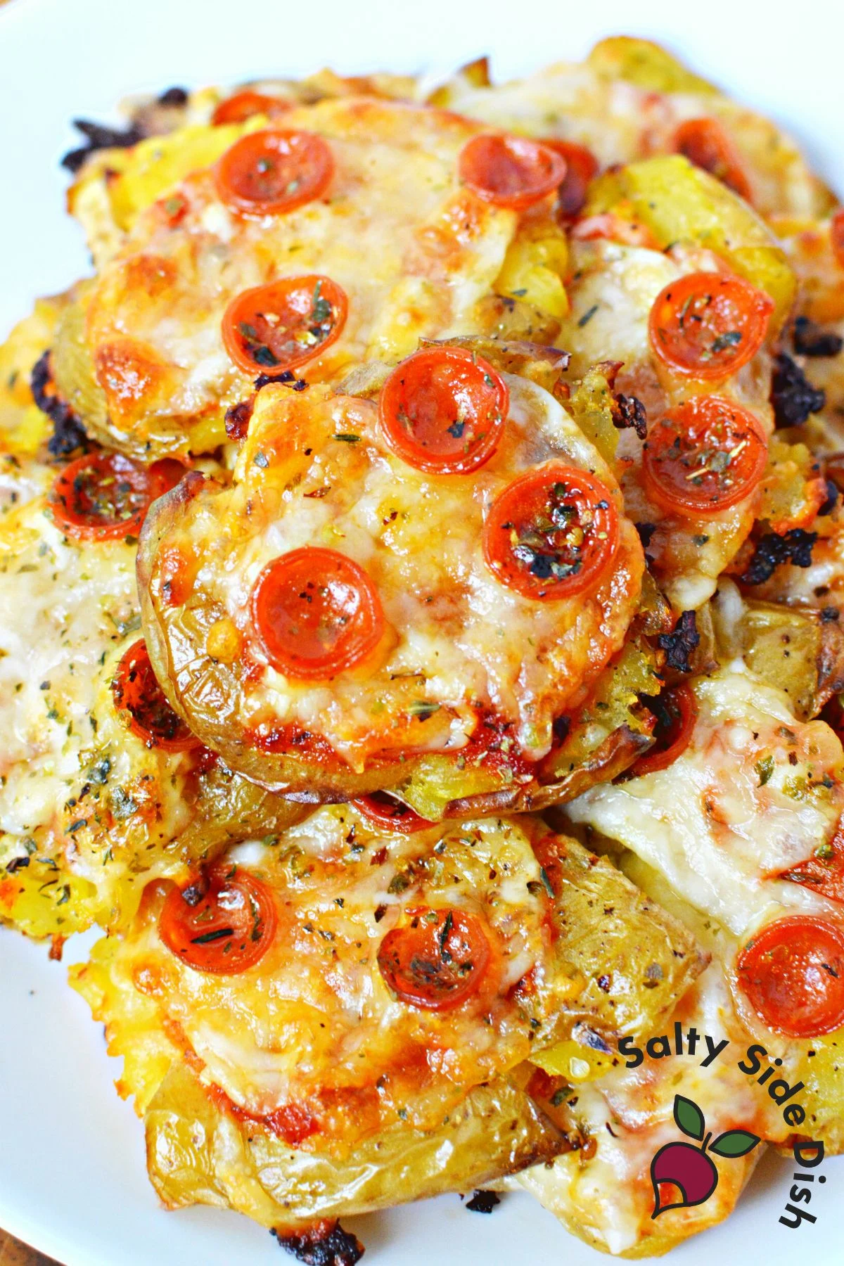 Smashed Potato Pizza
