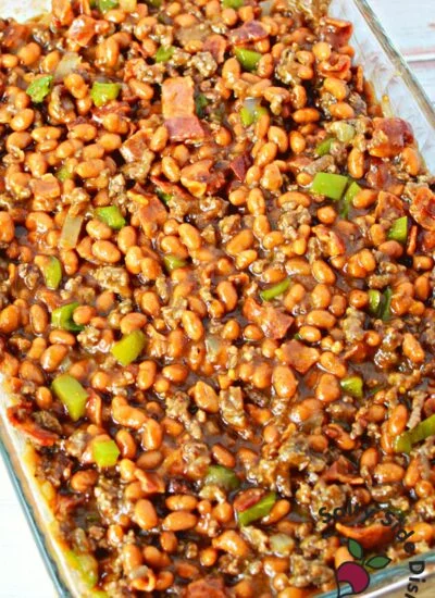 beef and beans casserole.