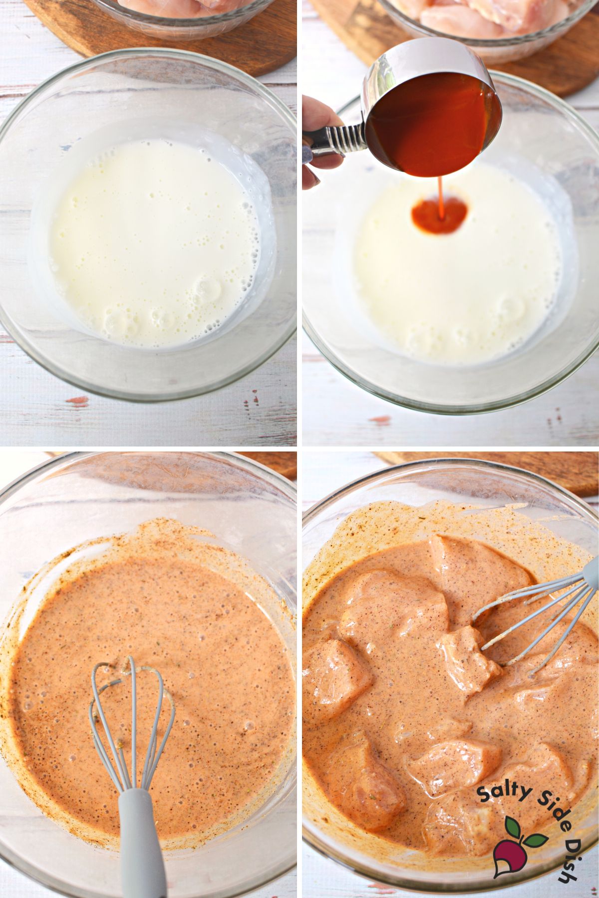 marinade for chicken minis.