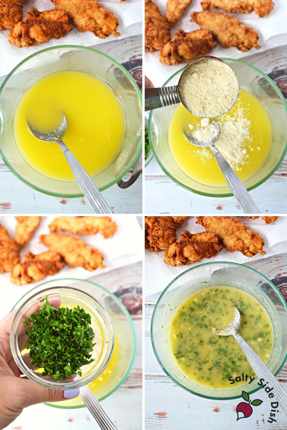 garlic parmesan butter sauce for chicken.