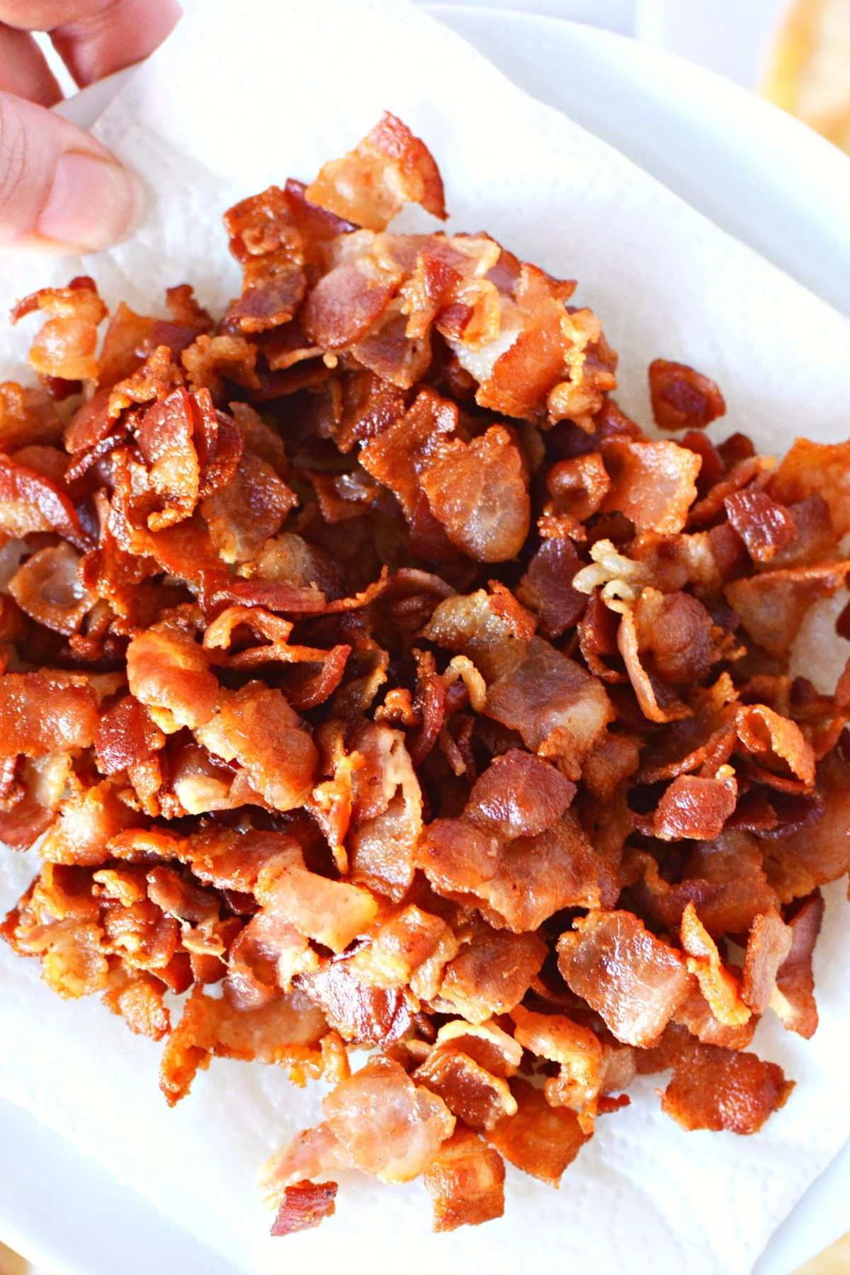 homemade bacon bits