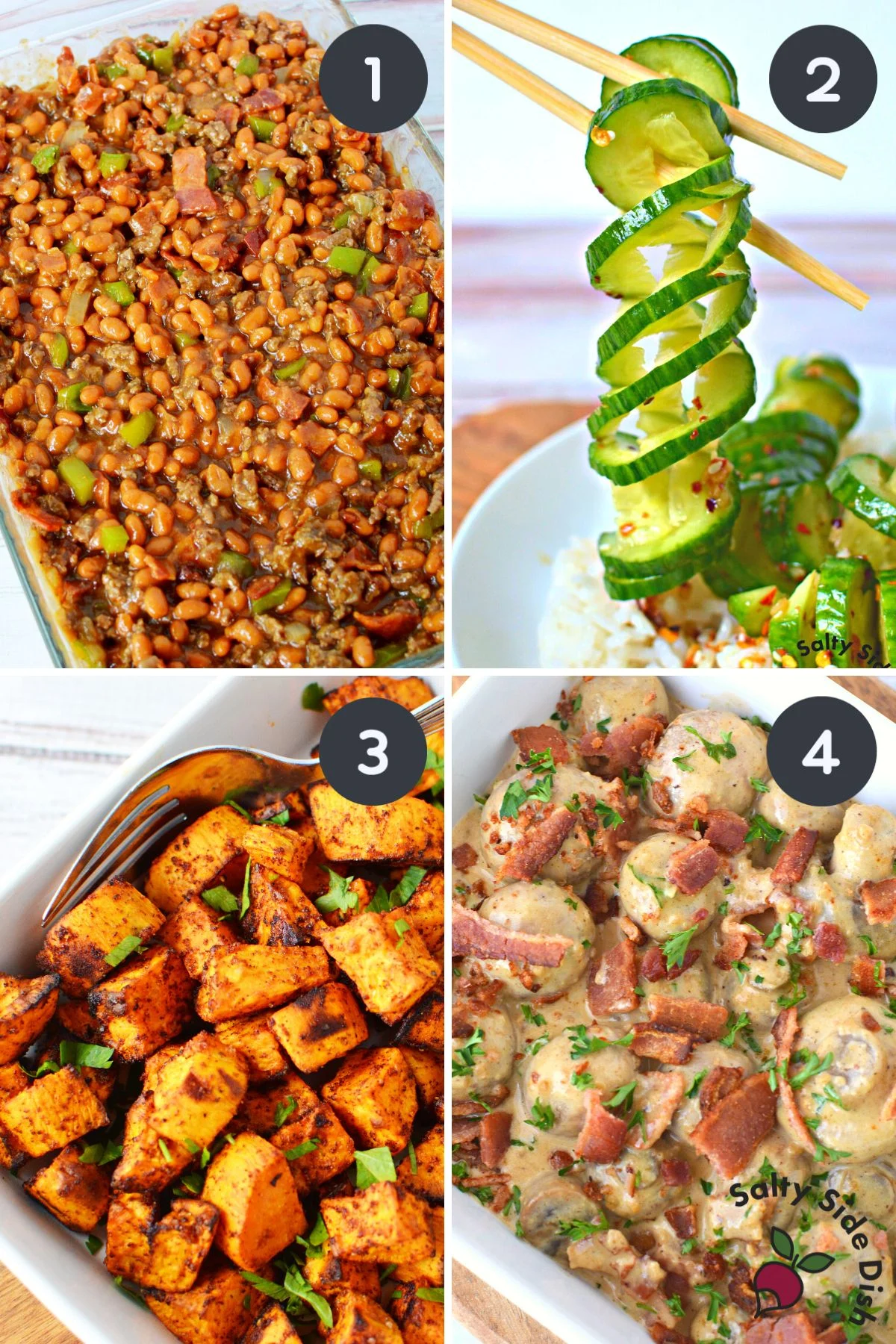 different side dishes for steak.