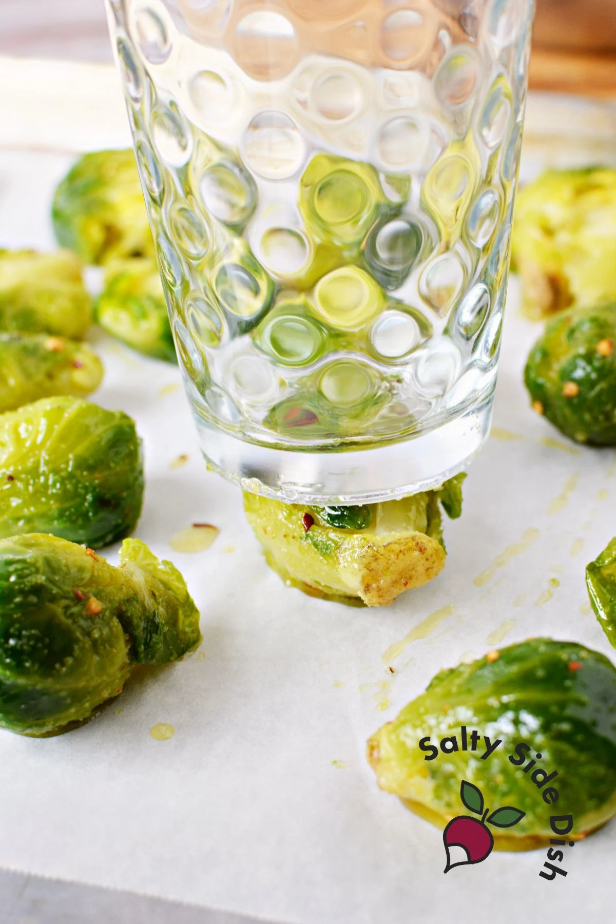 smashing brussels sprouts