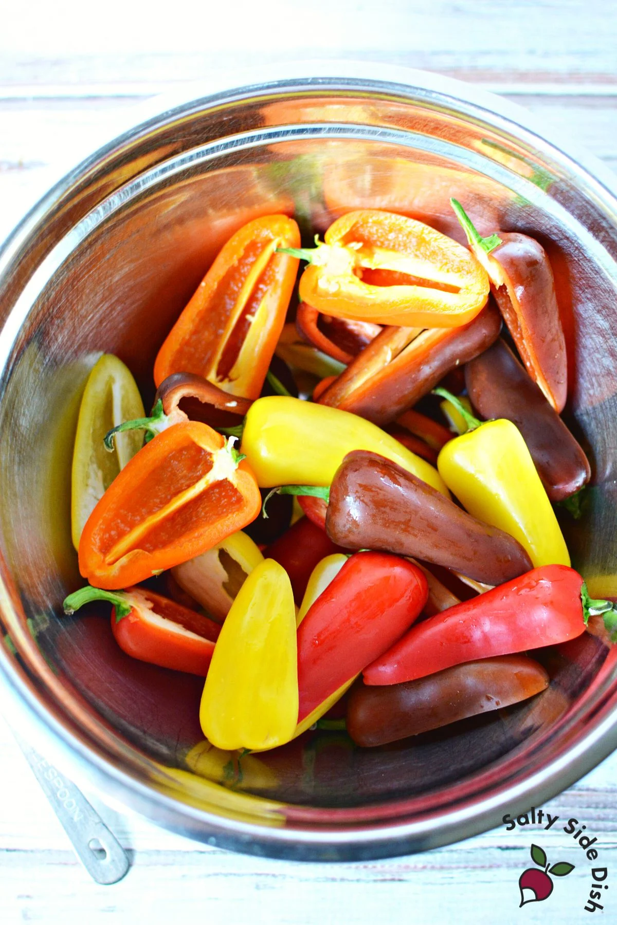 roast fresh vegetables and stir in dish.
