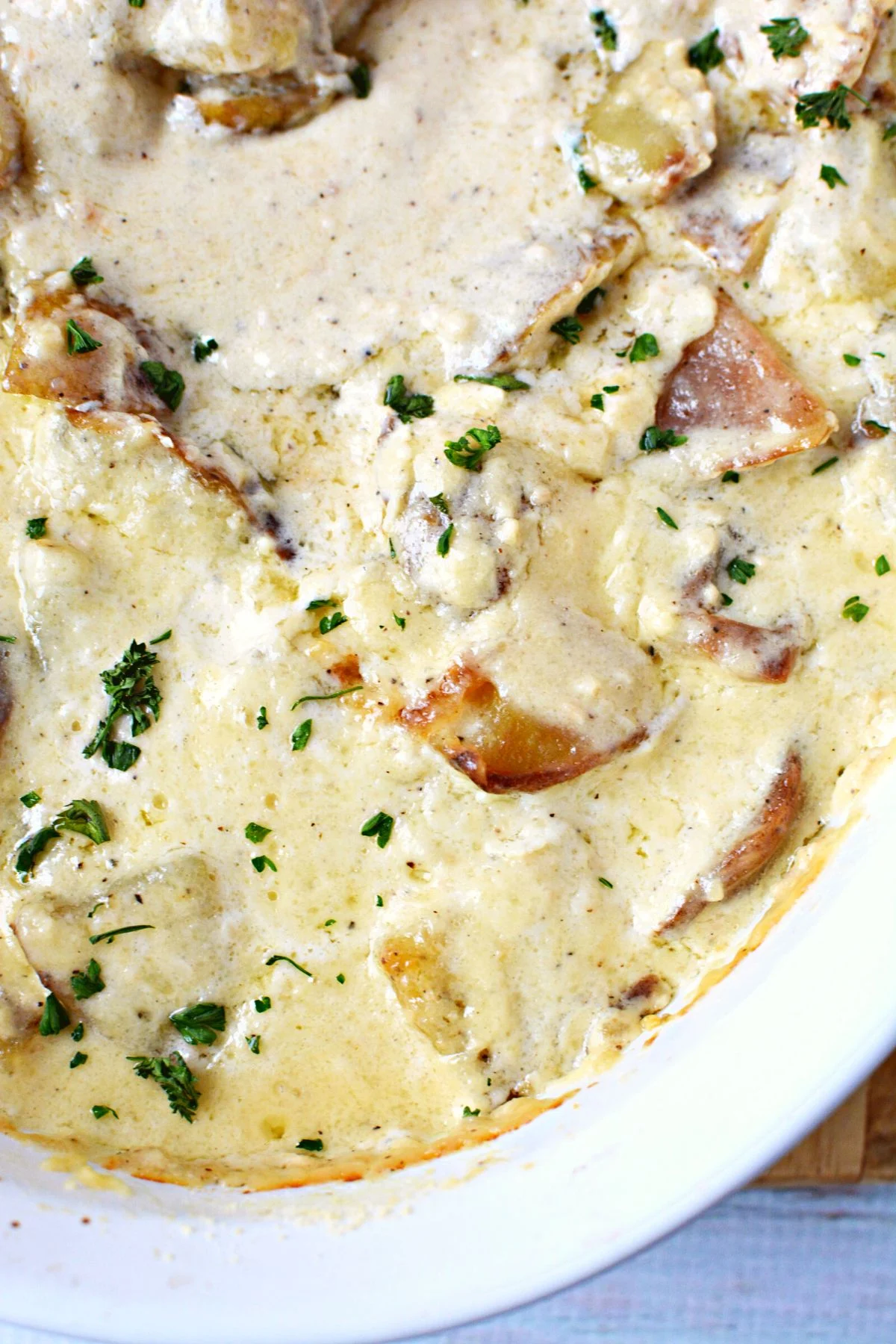 Alfredo Potatoes