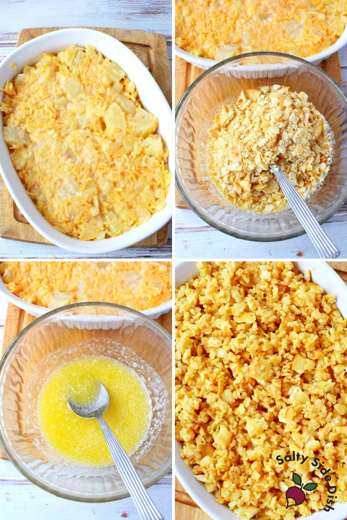 pineapple casserole bake.