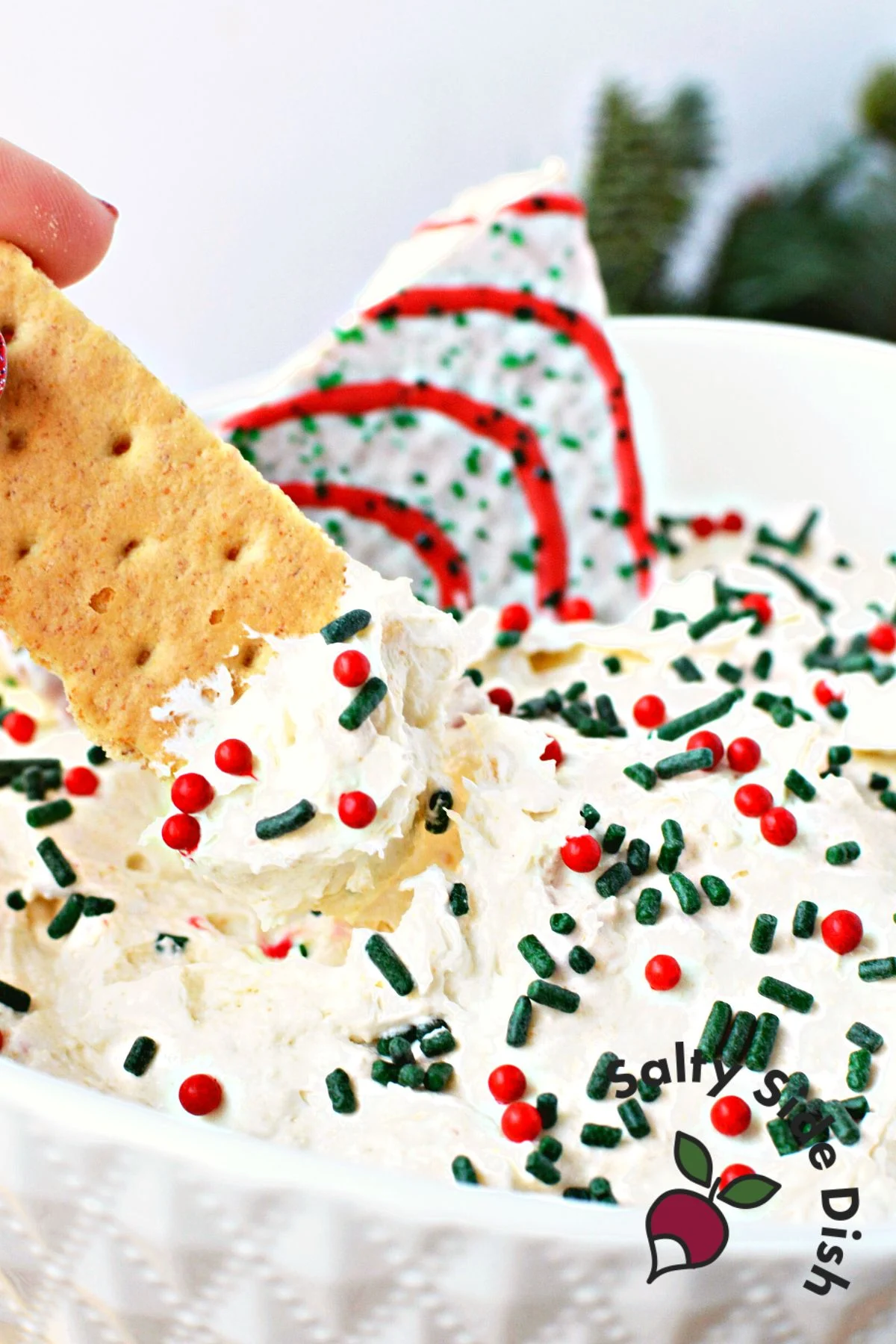 Christmas Tree Cake Dip