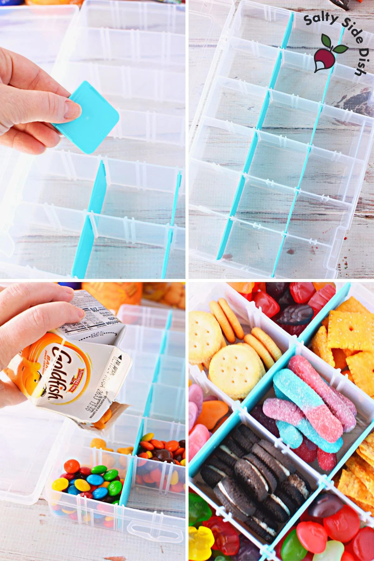 how to make a snackle box.