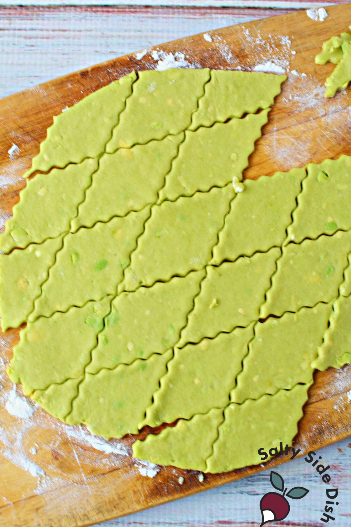 Baked Avocado Chips