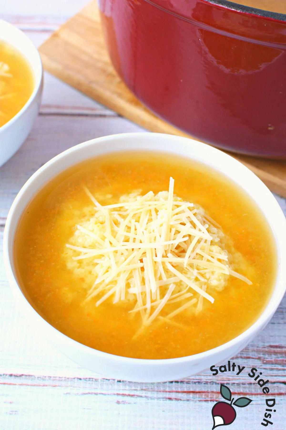 viral tiktok soup for italian penicillin, cold weather soup cooked.