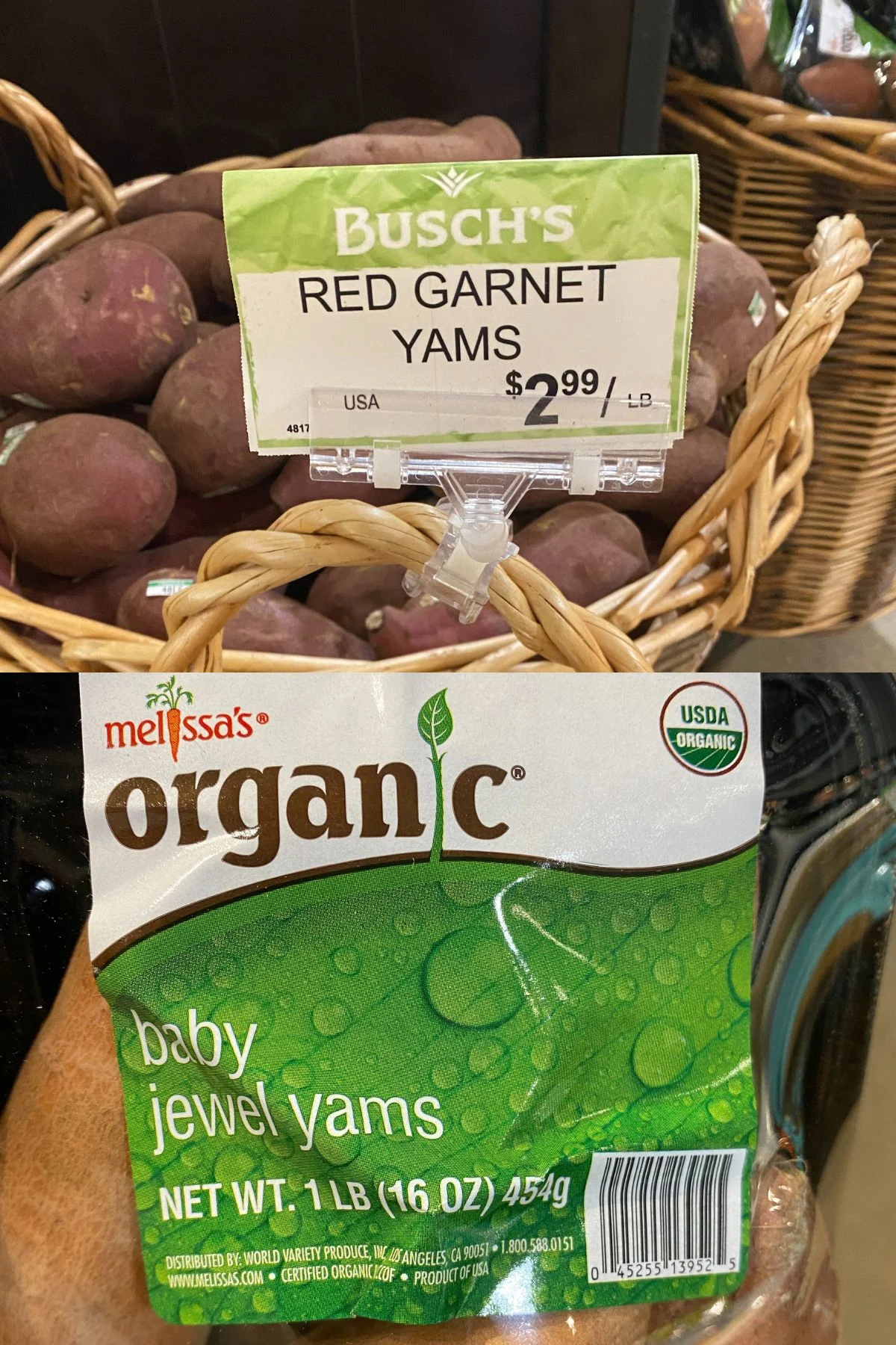 yams in the US are sweet potatoes.