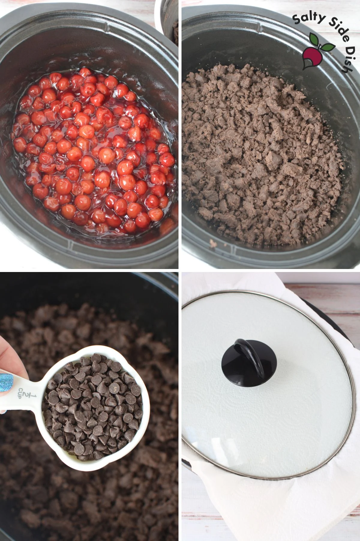 crockpot paper towel trick for baked goods.