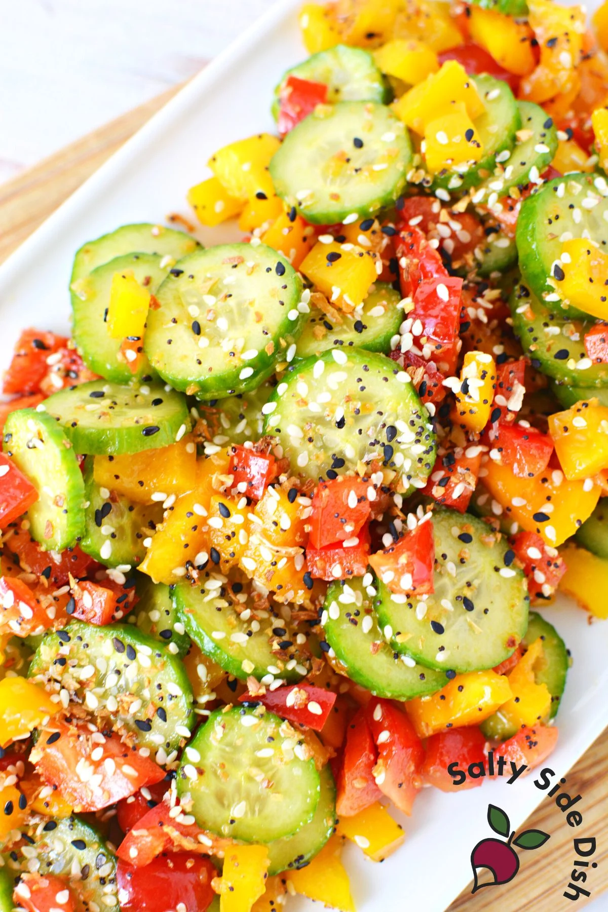 Cucumber Pepper Salad