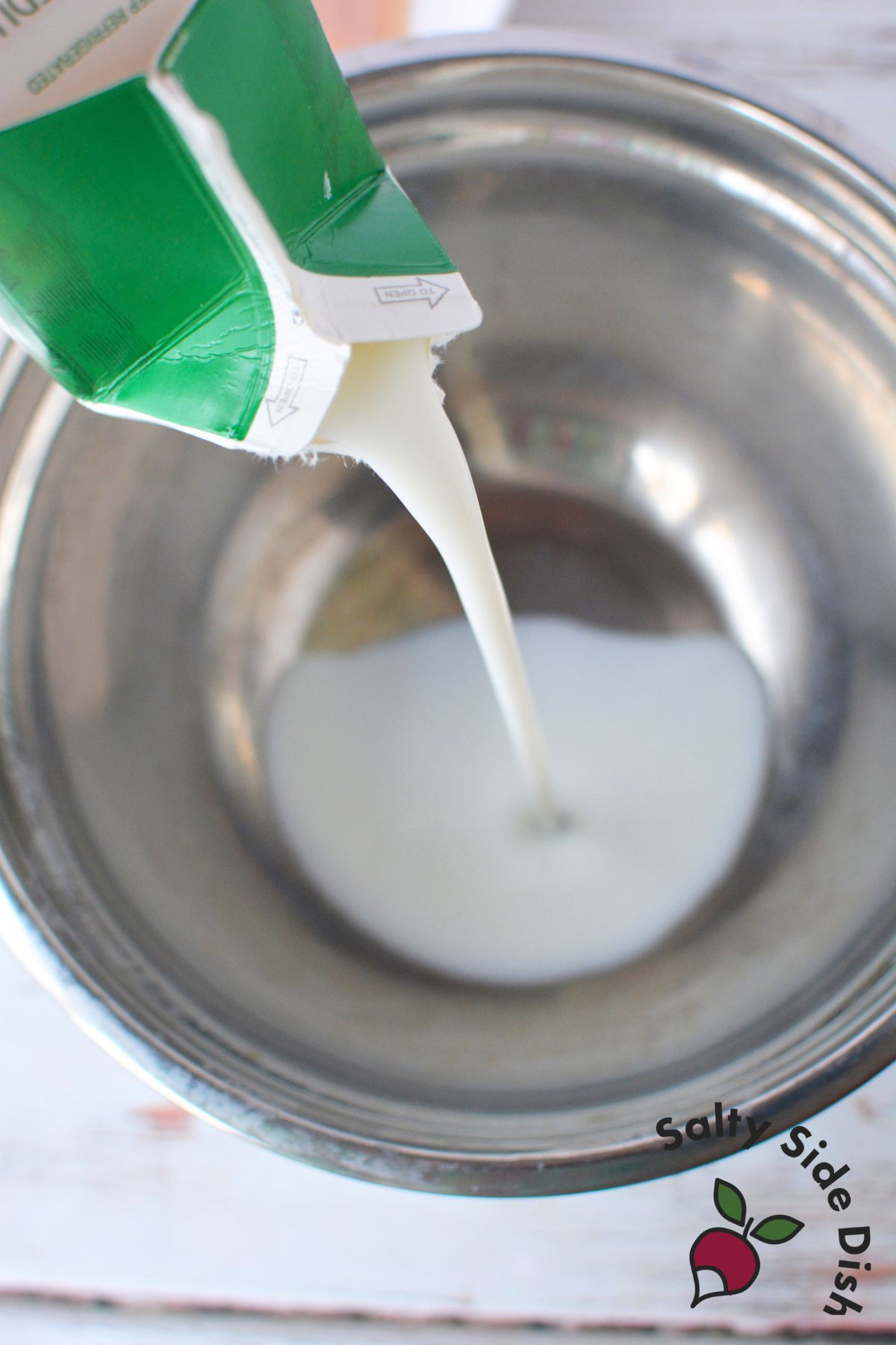 add milk to boxed mixes.