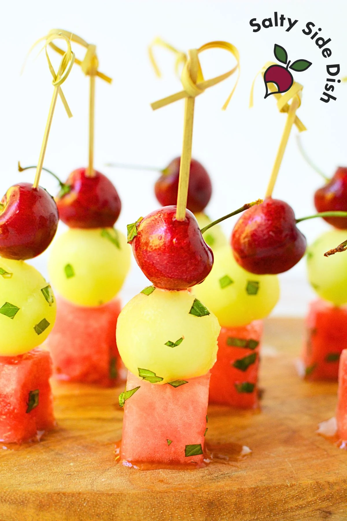 Watermelon Mojito Skewers