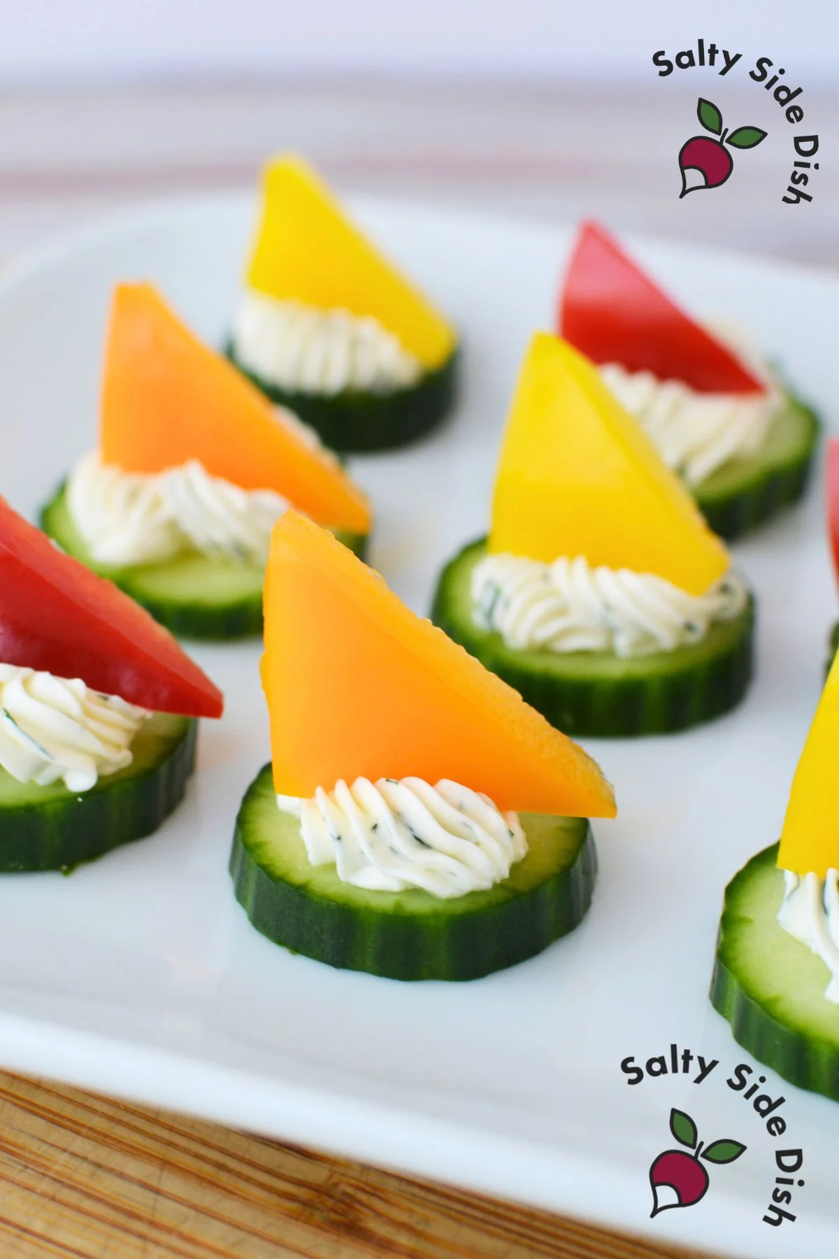 Cucumber Cream Cheese Bites