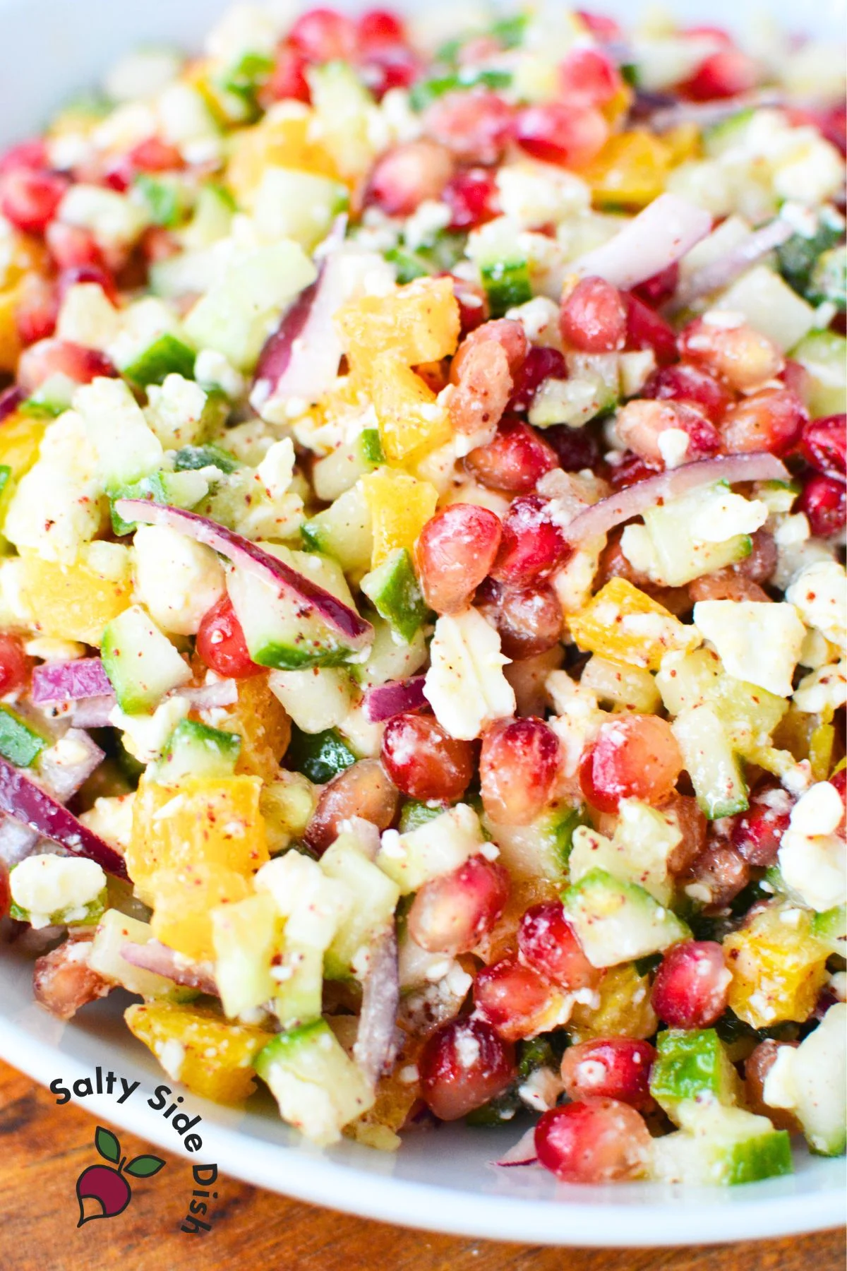 pomegranate salad with feta recipe.