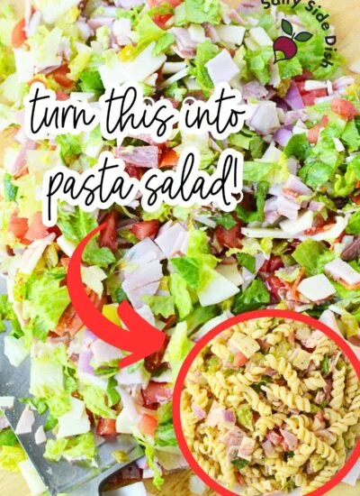Chopped Italian Pasta Salad recipe.