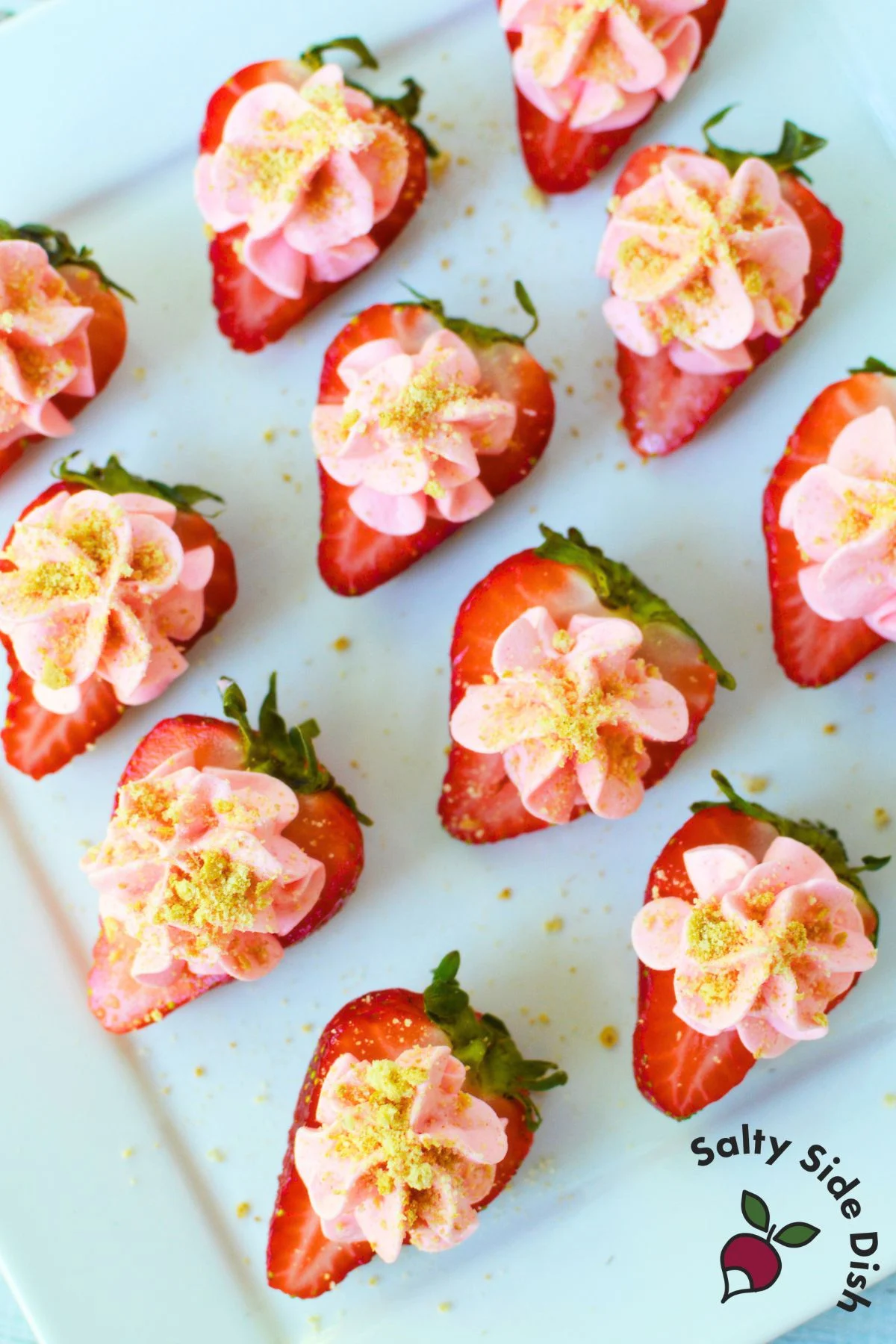 Cheesecake Deviled Strawberries