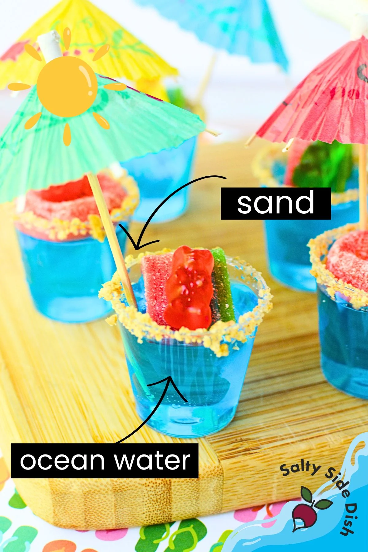 Pool Party Jello Shots