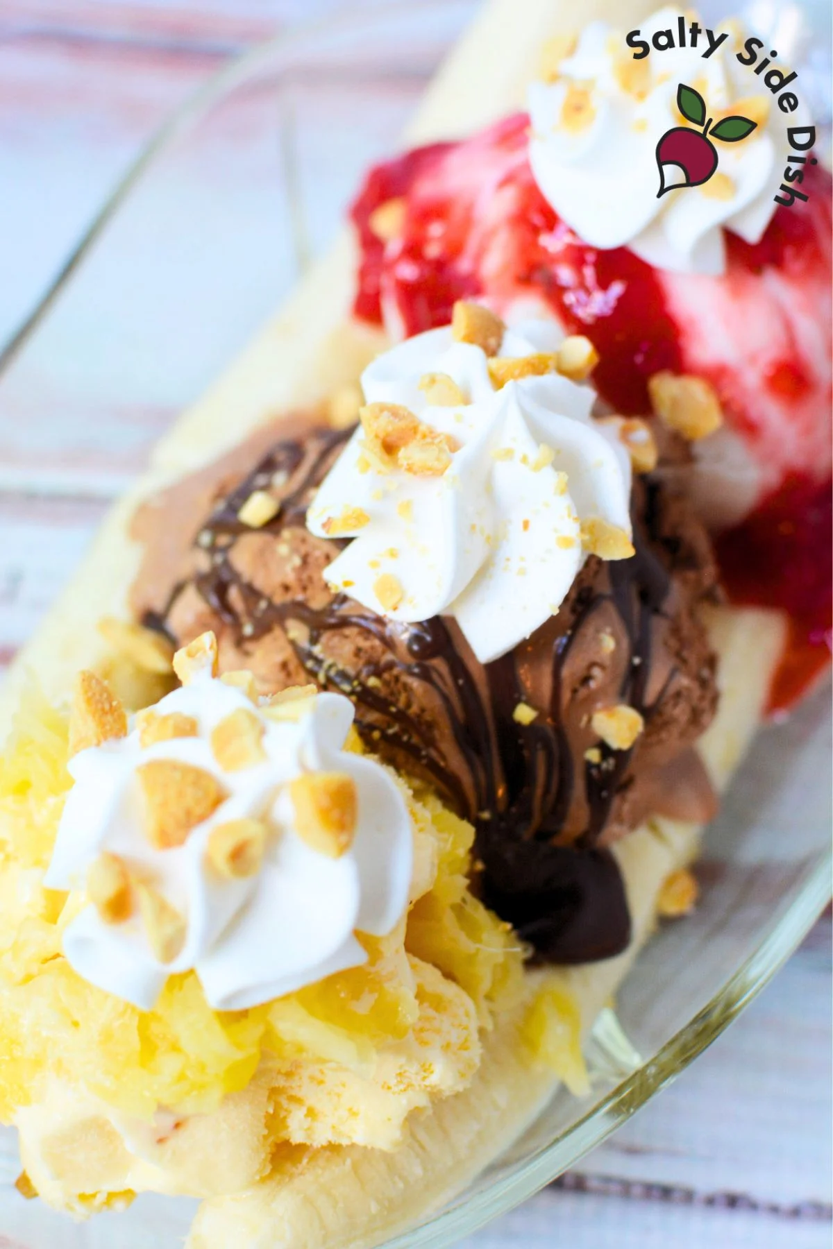 Homemade Banana Split