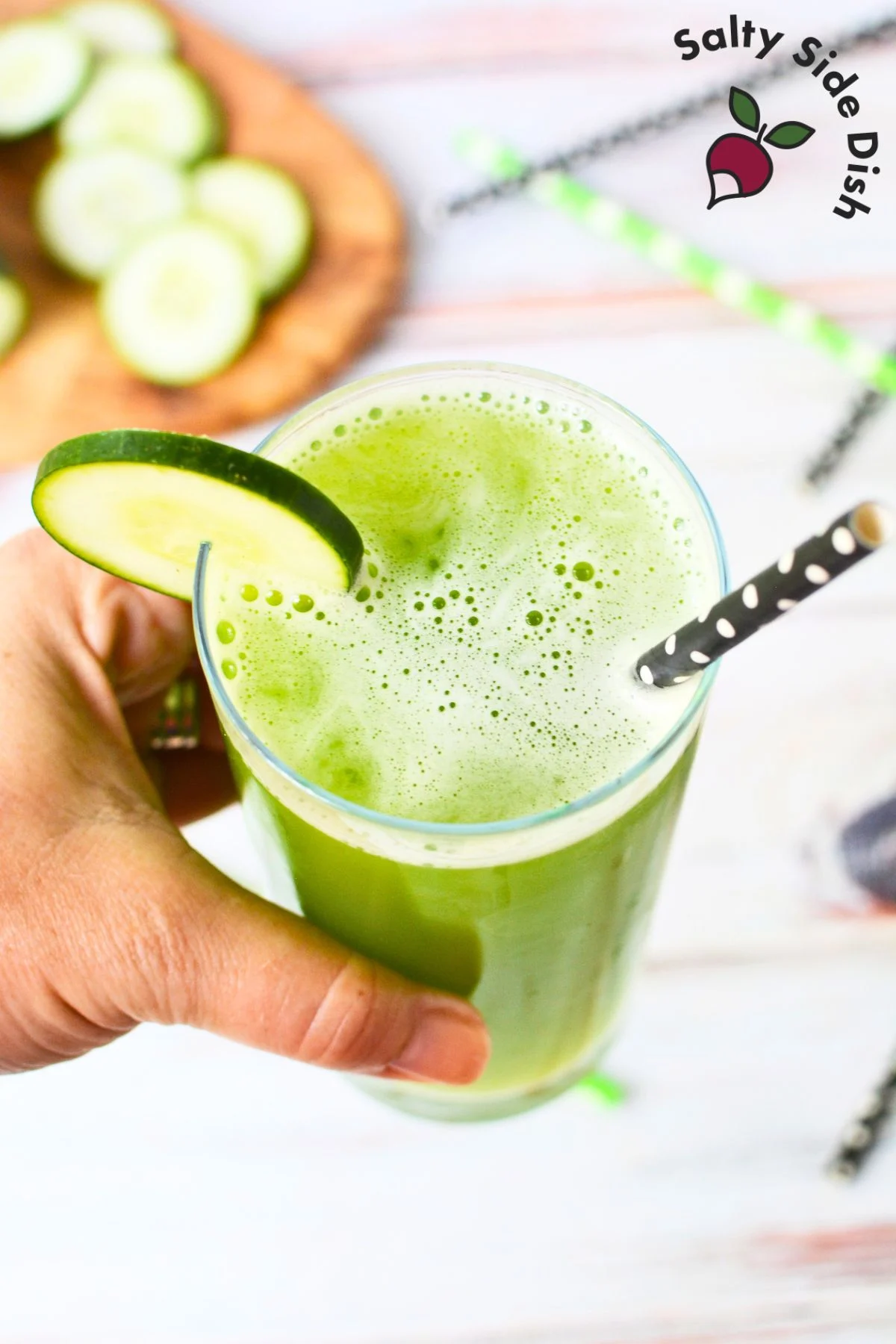 Cucumber Juice (No Juicer Needed)