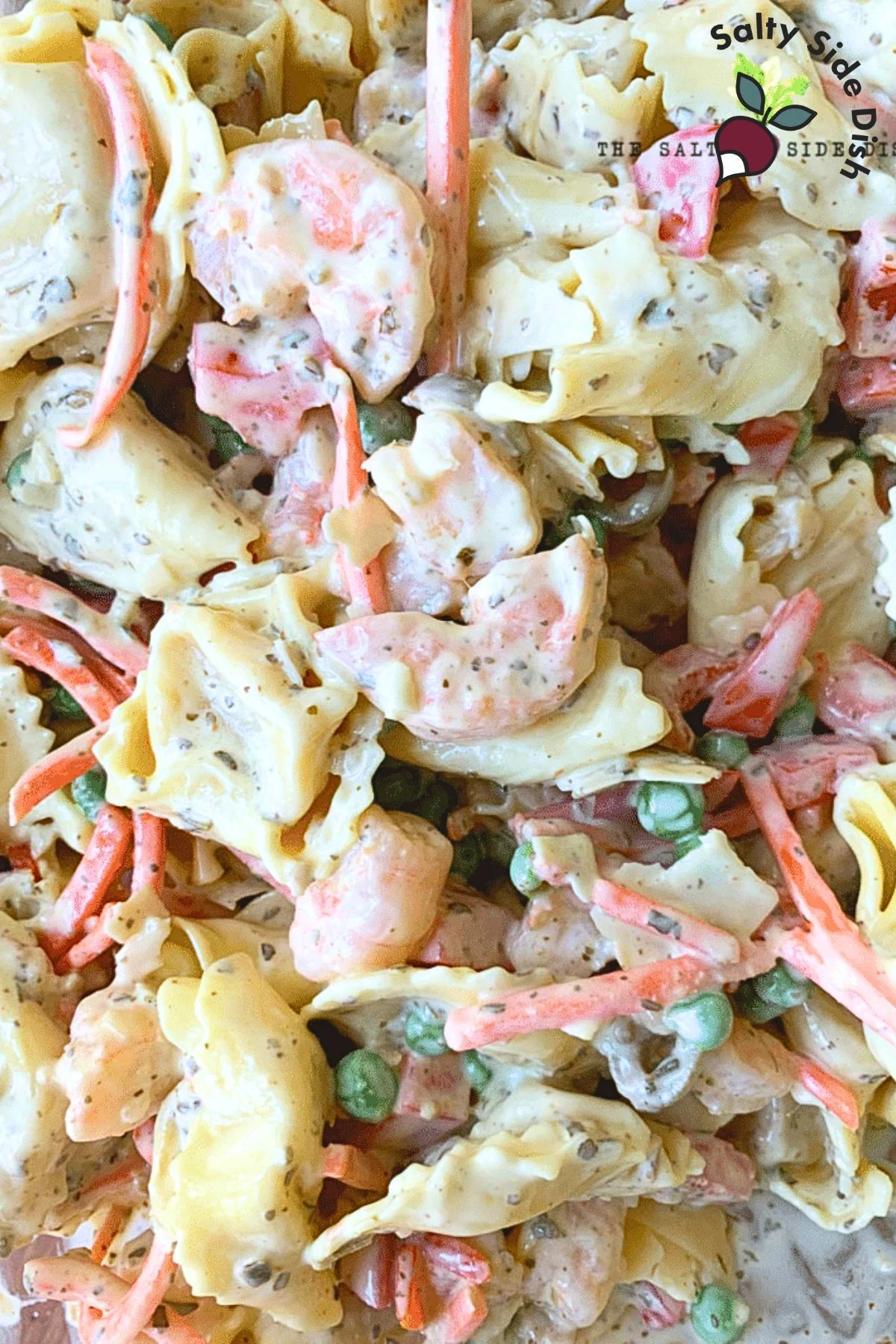 shrimp pasta salad is great for mothers day.