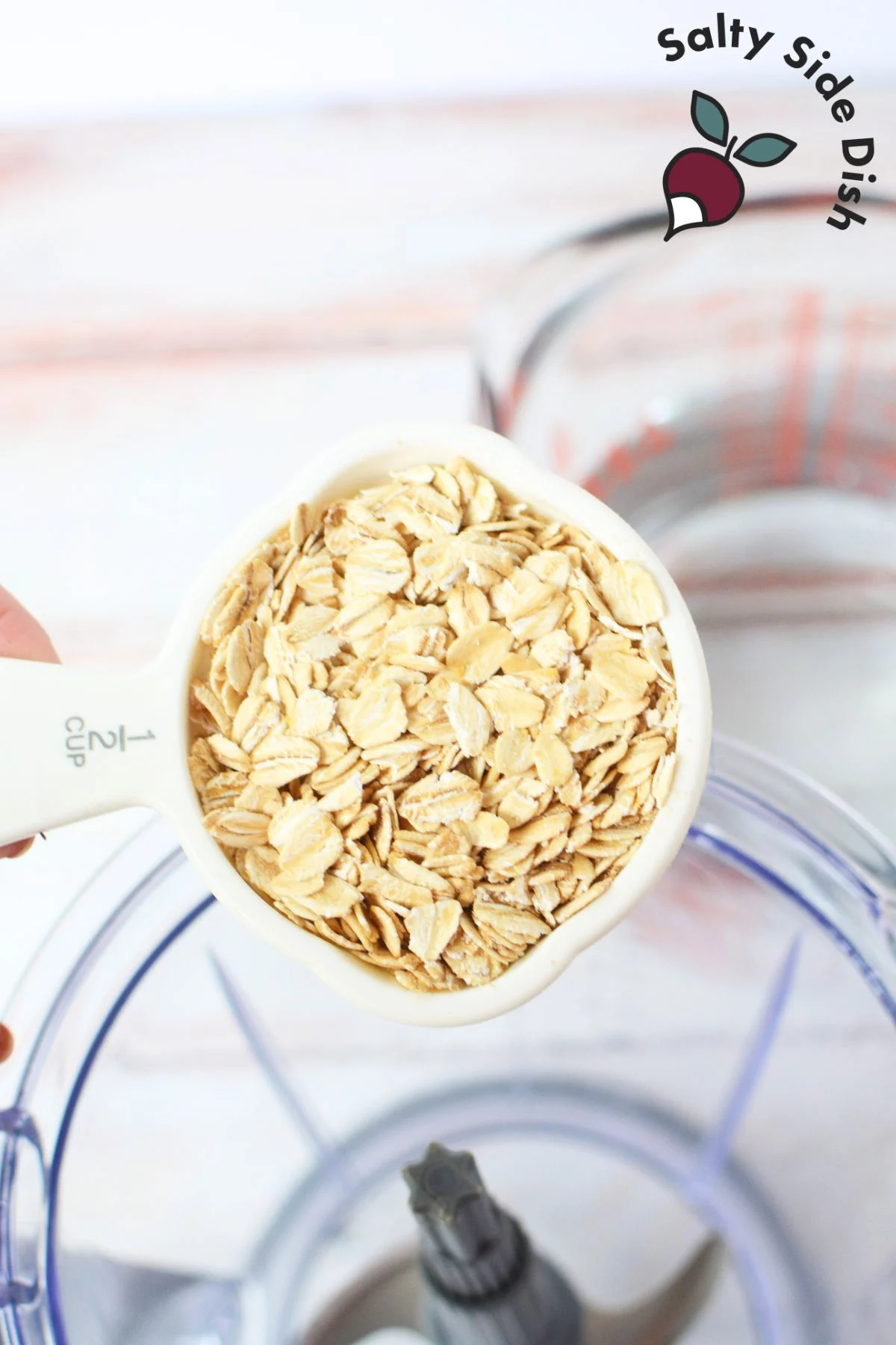 rolled oats.