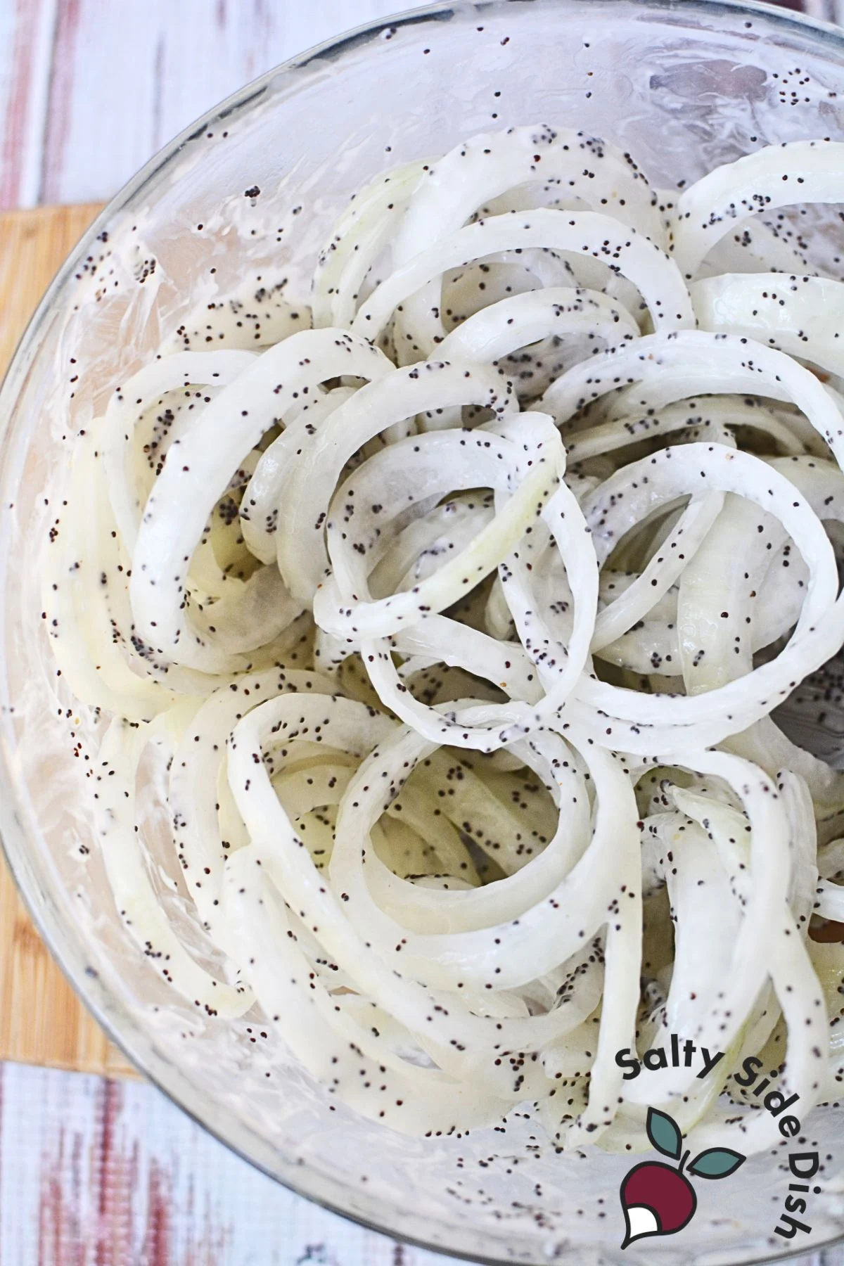 served as a side dish in a clear bowl.