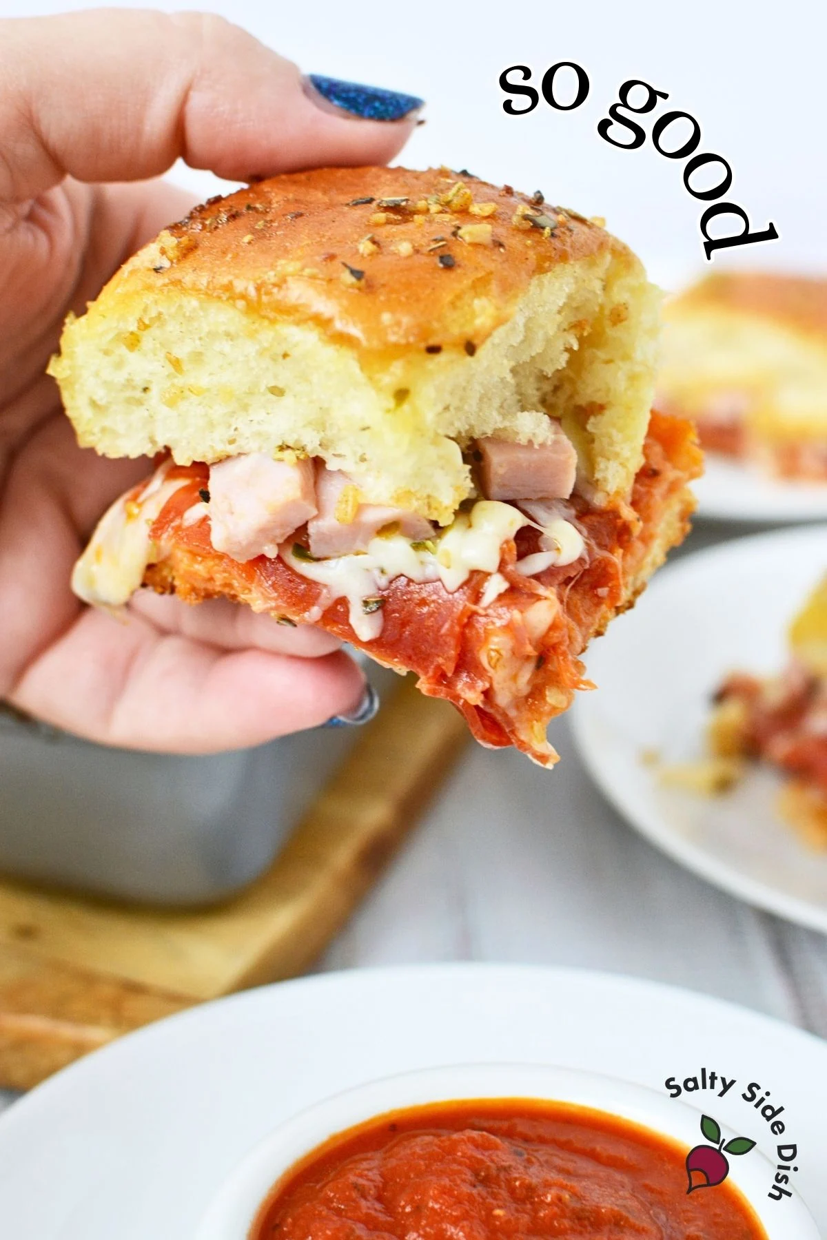 only the best slider recipes, starting with the first one, pizza.