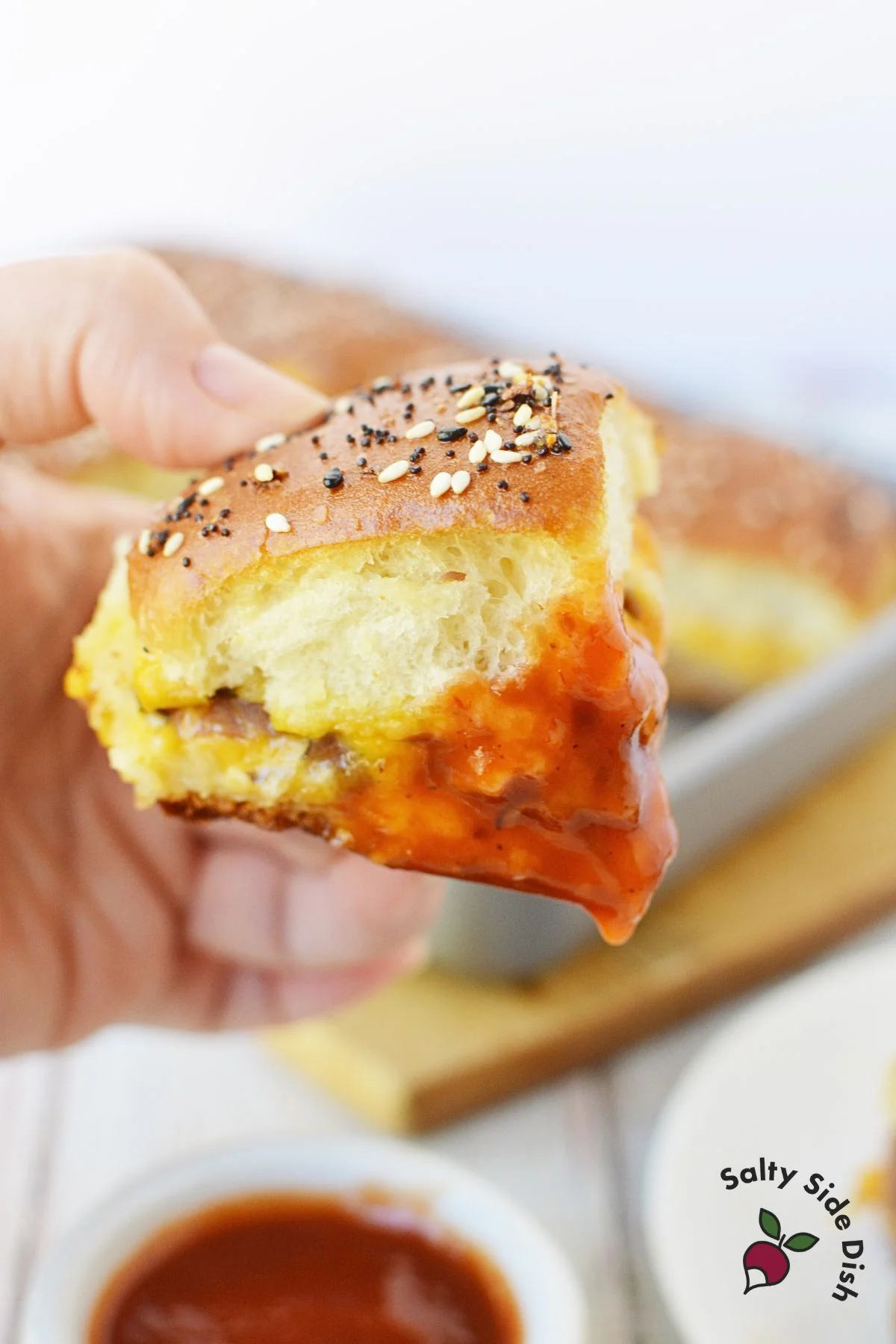 roast beef and cheddar sliders recipe.