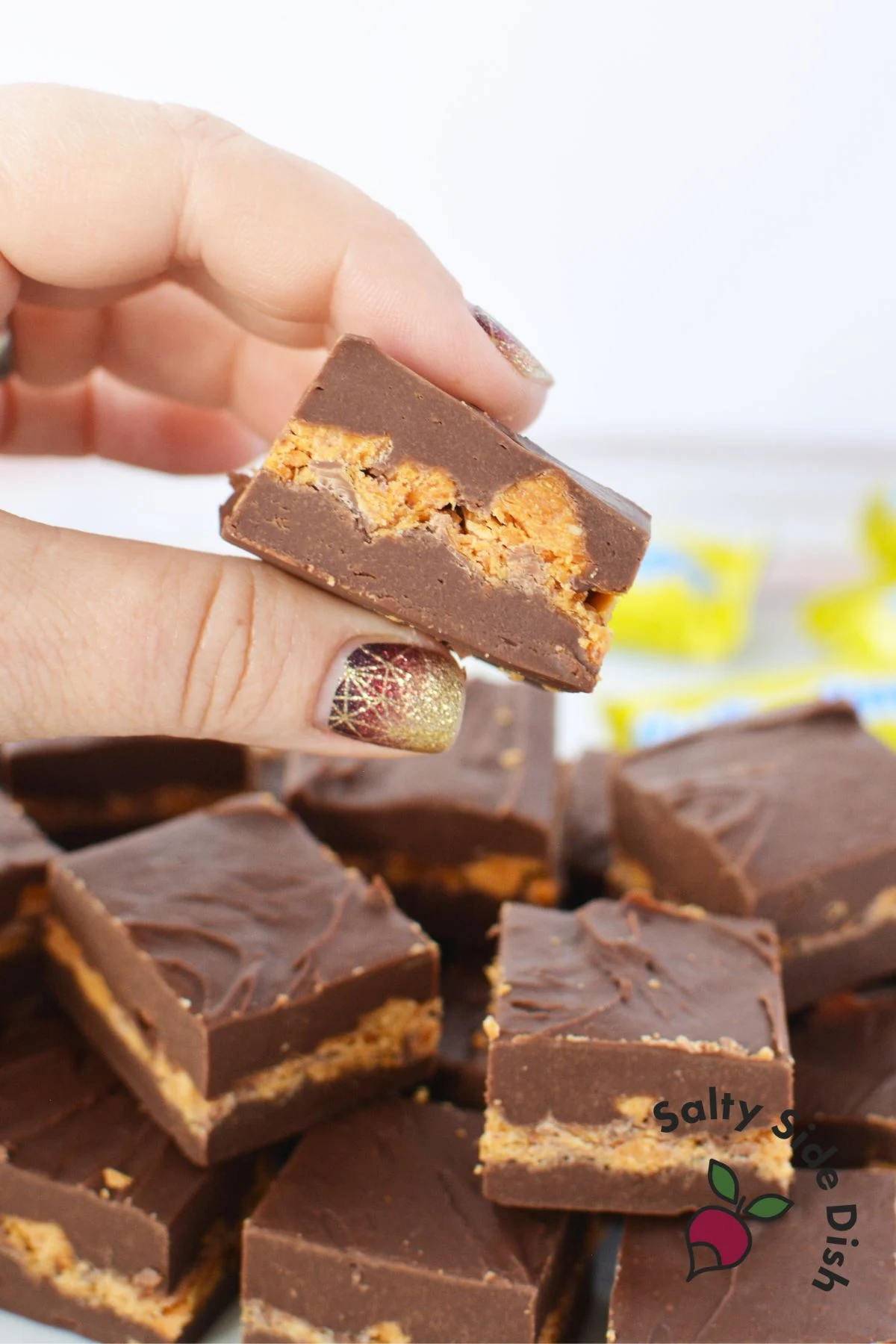 butterfinger fudge recipe.