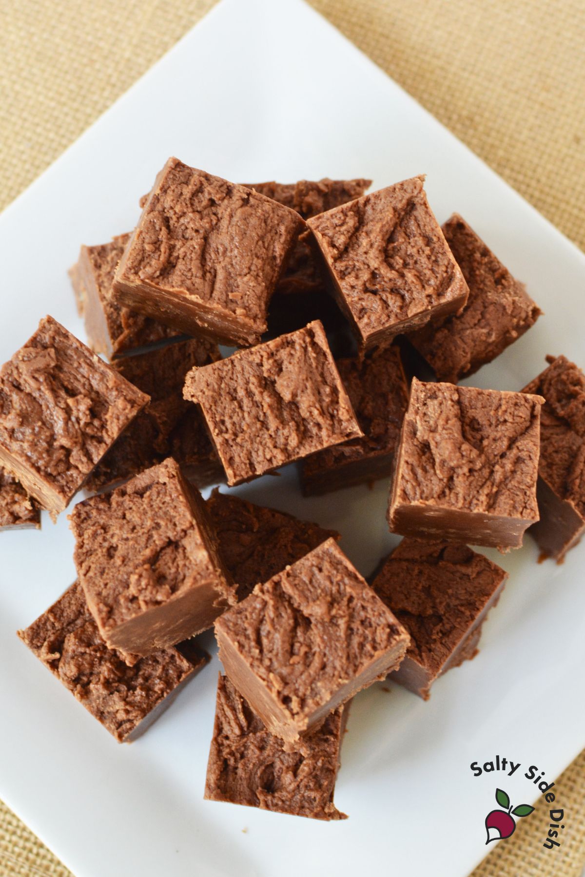 stacks of chocolate candy dessert.