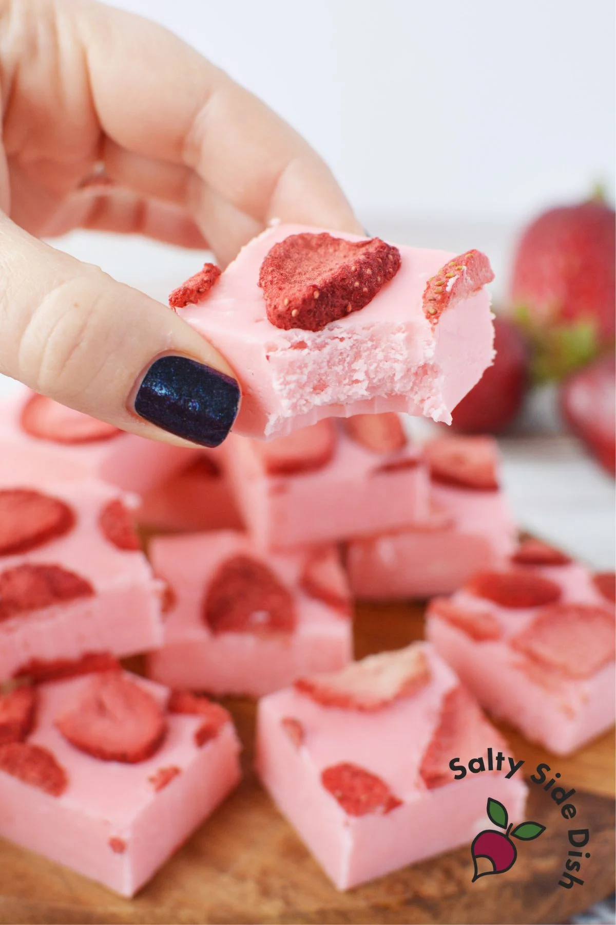 pink fudge recipe