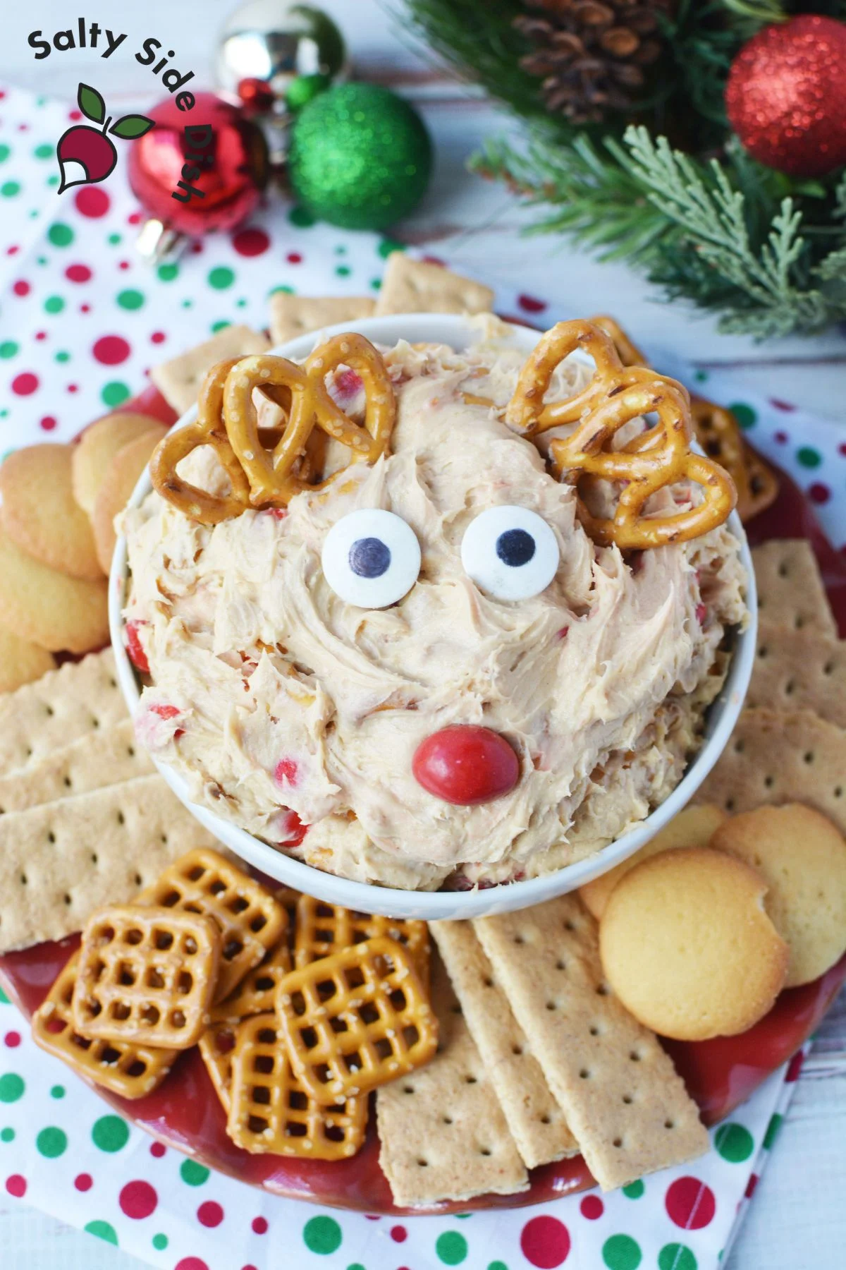 Rudolph dip recipe.