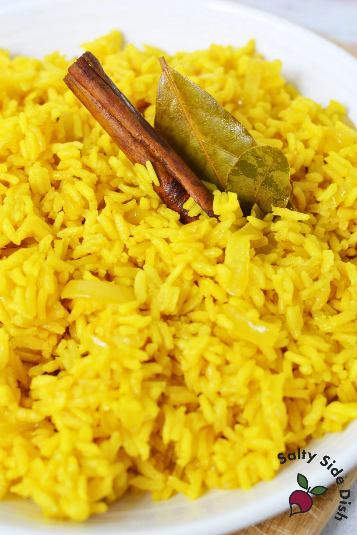 homemade pilau rice.