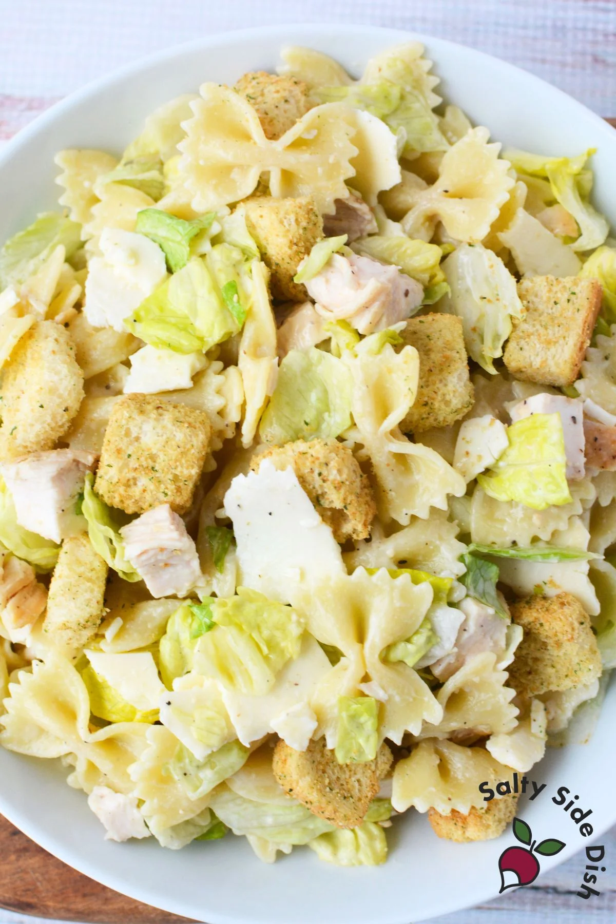 Chicken Caesar Pasta Salad