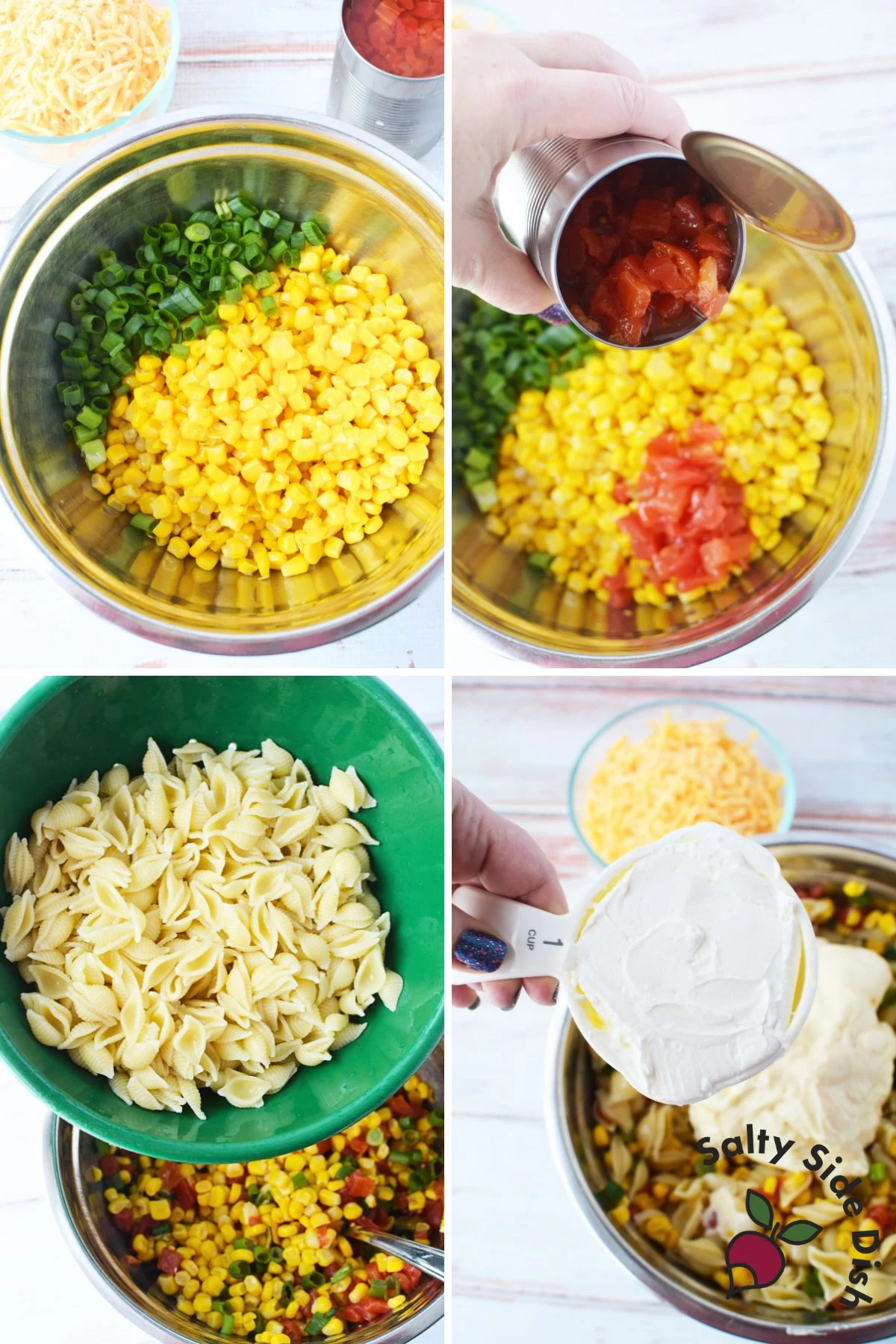 adding all ingredients in a bowl.
