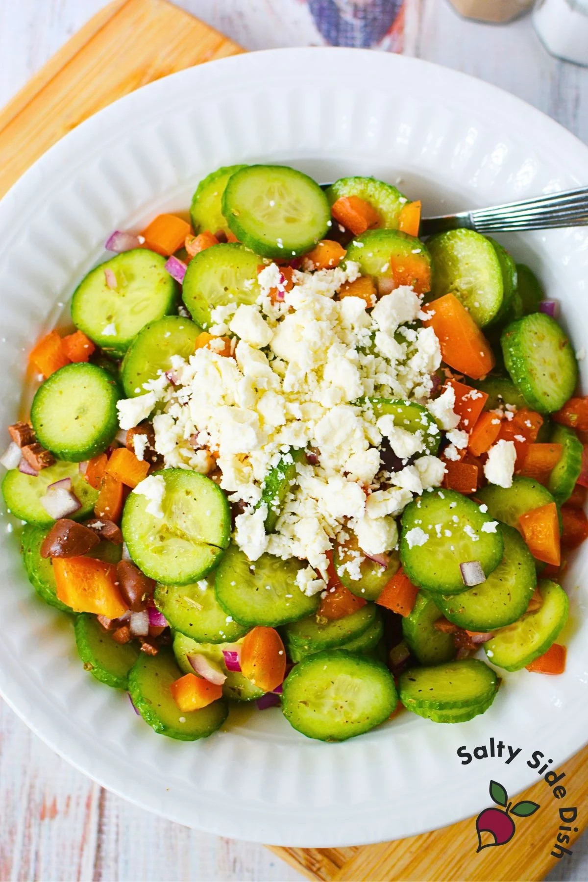 Mediterranean Cucumber Salad