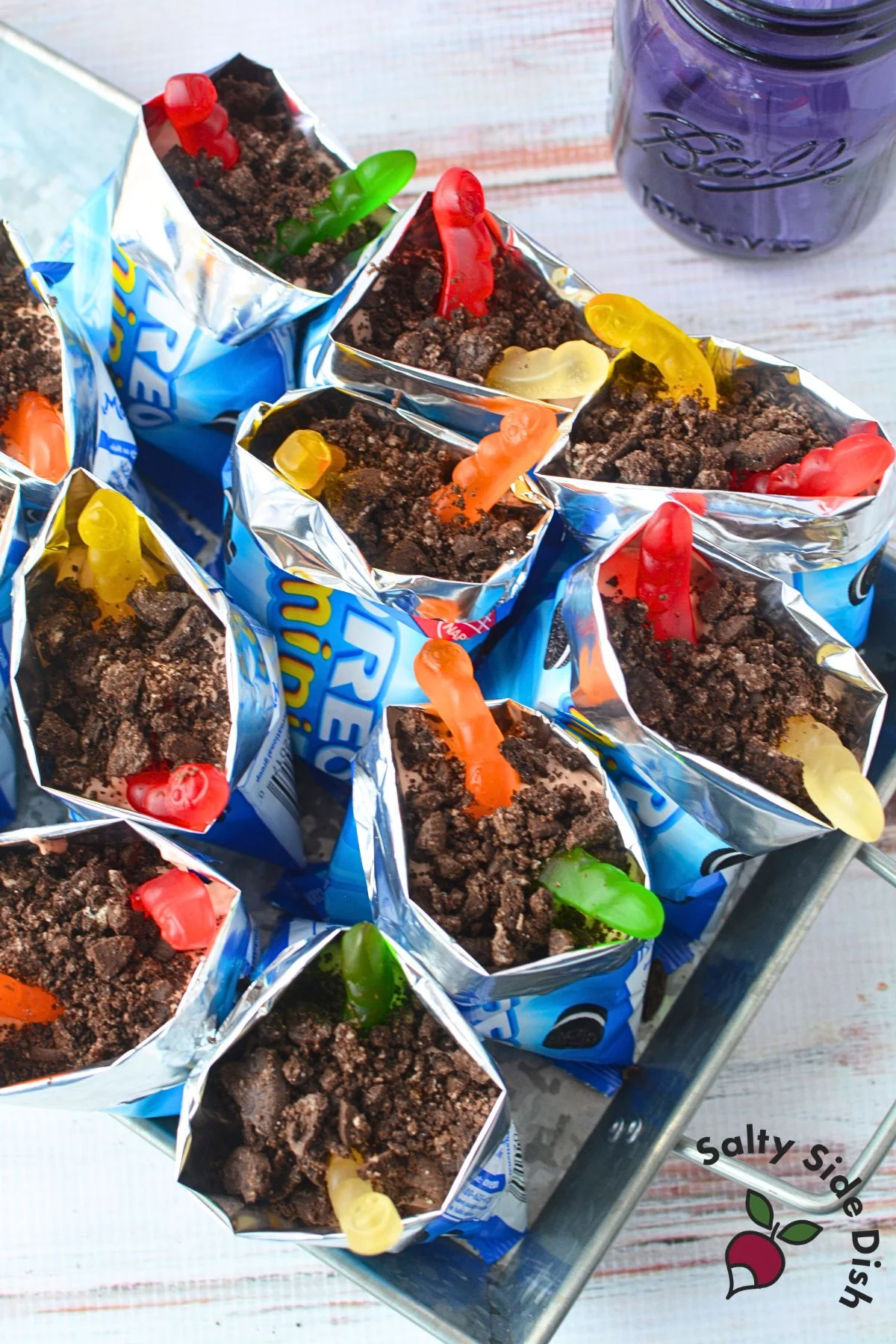 Walking Dirt Cups with Oreos