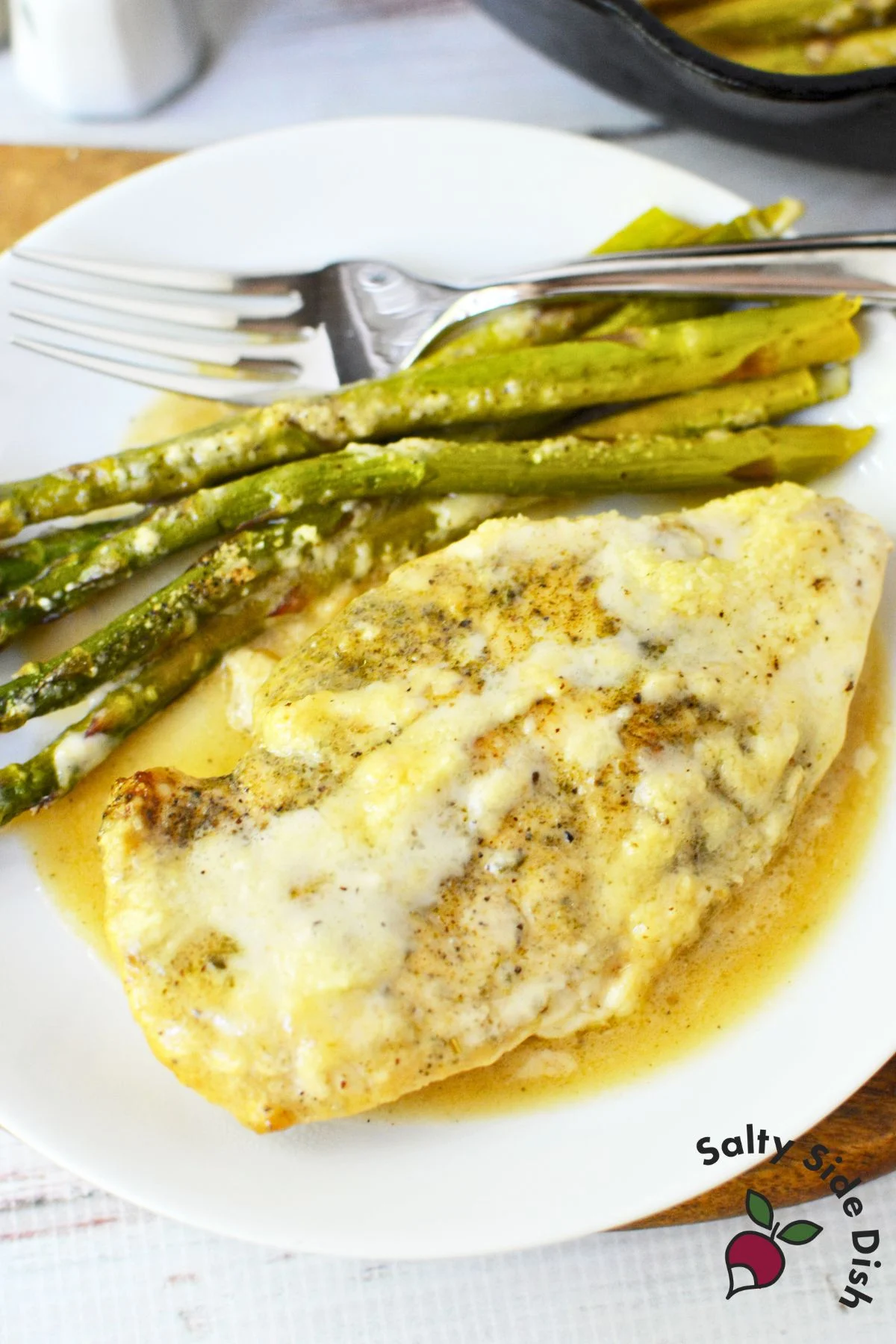 Cast Iron Skillet Caesar Chicken