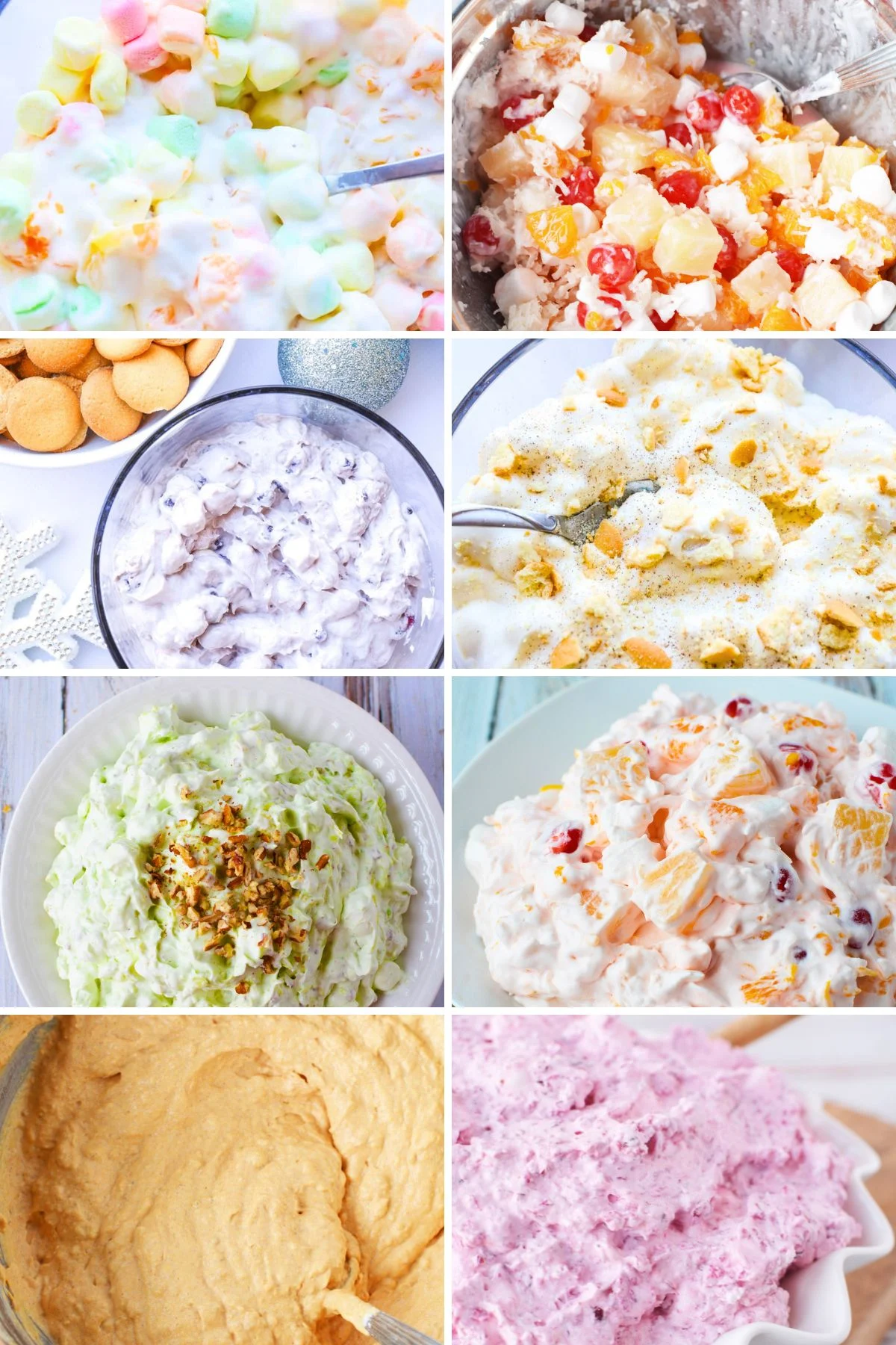 Best Holiday Fluff Salads