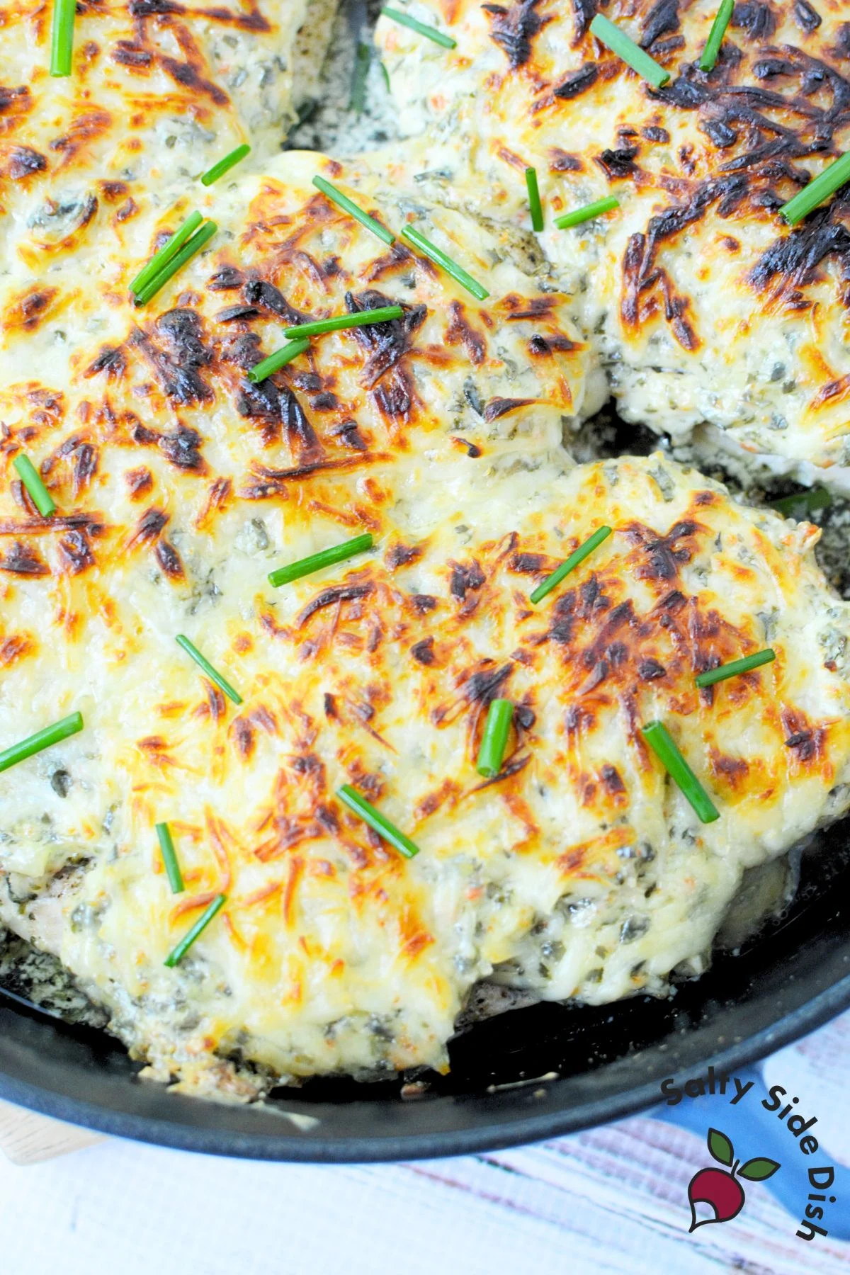 Baked Spinach Dip Chicken