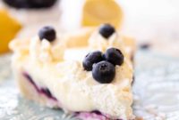 Zesty Blueberry Lemon Dream Pie