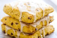 Spiced Pumpkin Chocolate Chip Scones