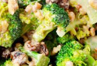 Sweet-Tart Broccoli Crunch Salad