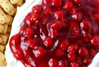 Luscious Cherry Cheesecake Dip