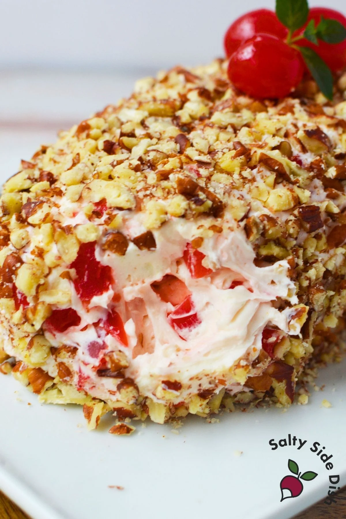 Cherry Cream Cheese Log Recipe