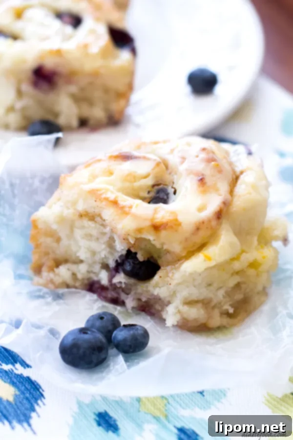Cloud-Like Honey Banana Pancakes 10 Soft blueberry orange sweet rolls topped with a bright citrus glaze